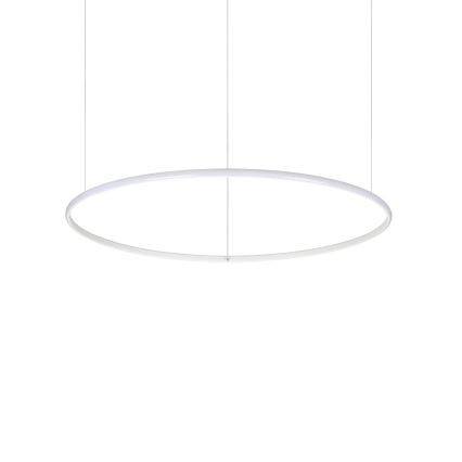 Ideal Lux - LED Пендел HULAHOOP LED/39W/230V 3000K Ø 81,5 см CRI 90 бял