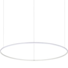 Ideal Lux - LED Пендел HULAHOOP LED/46W/230V Ø 100 cm бял