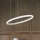 Ideal Lux - LED Пендел MIRACLE LED/37W/230V Ø 60 см CRI 90 матов хром