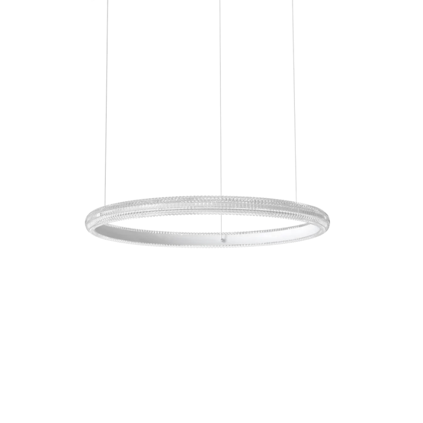 Ideal Lux - LED Пендел MIRACLE LED/37W/230V Ø 60 см CRI 90 матов хром