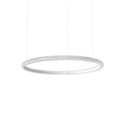 Ideal Lux - LED Пендел MIRACLE LED/45W/230V Ø 80 см CRI 90 матов хром