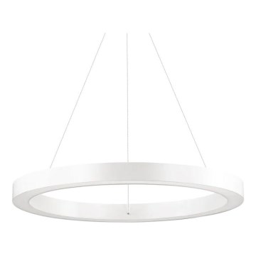 Ideal Lux - LED Пендел ORACLE LED/33W/230V 3000K Ø 60 см CRI 90 бял