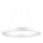 Ideal Lux - LED Пендел ORACLE LED/33W/230V 3000K Ø 60 см CRI 90 бял