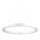 Ideal Lux - LED Пендел ORACLE LED/35W/230V 3000K Ø 70 см CRI 90 бял