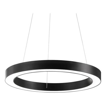 Ideal Lux - LED Пендел ORACLE LED/35W/230V 3000K Ø 70 см CRI 90 черен