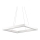 Ideal Lux - LED Пендел ORACLE LED/39W/230V 3000K 60x60 см бял