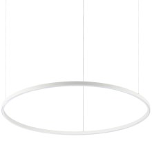 Ideal Lux - LED Пендел ORACLE LED/55W/230V Ø 90 см бял