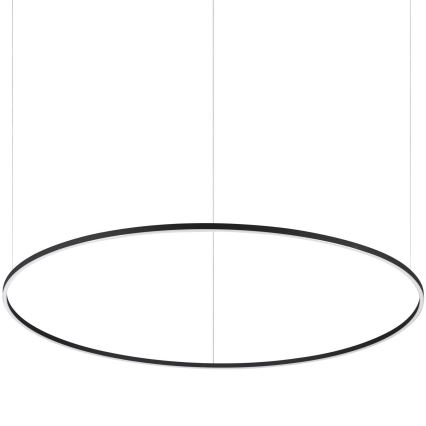 Ideal Lux - LED Пендел ORACLE LED/89W/230V 3000K Ø 150 см черен
