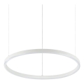 Ideal Lux - LED Пендел ORACLE SLIM LED/29W/230V 2700K Ø 50 см бял