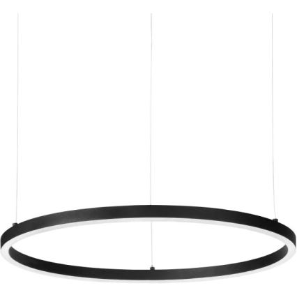 Ideal Lux - LED Пендел ORACLE SLIM LED/29W/230V 2700K Ø 50 см черен