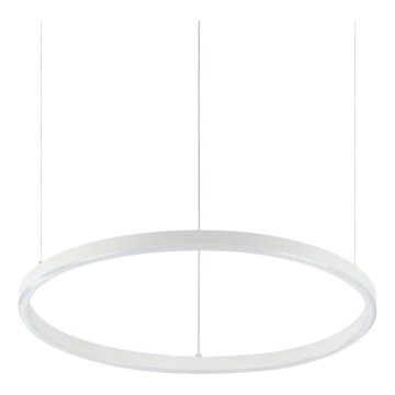 Ideal Lux - LED Пендел ORACLE SLIM LED/32W/230V 3000K Ø 50 см бял