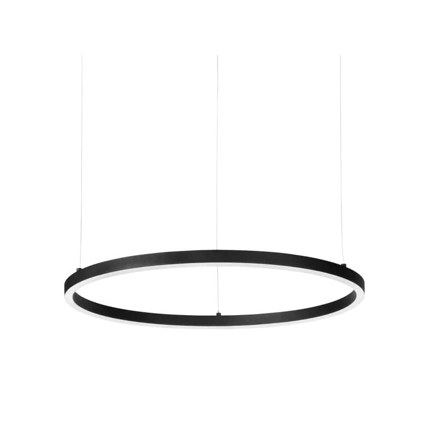 Ideal Lux - LED Пендел ORACLE SLIM LED/32W/230V 3000K Ø 50 см черен