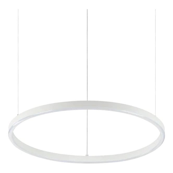 Ideal Lux - LED Пендел ORACLE SLIM LED/32W/230V 4000K Ø 50 см бял