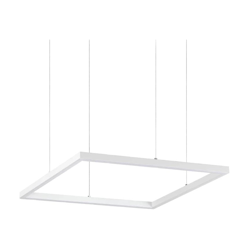 Ideal Lux - LED Пендел ORACLE SLIM LED/33W/230V 3000K 50x50 см бял