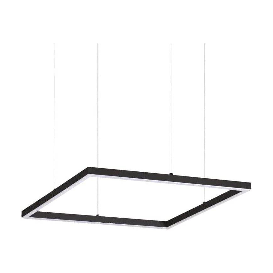 Ideal Lux - LED Пендел ORACLE SLIM LED/33W/230V 3000K 50x50 см черен