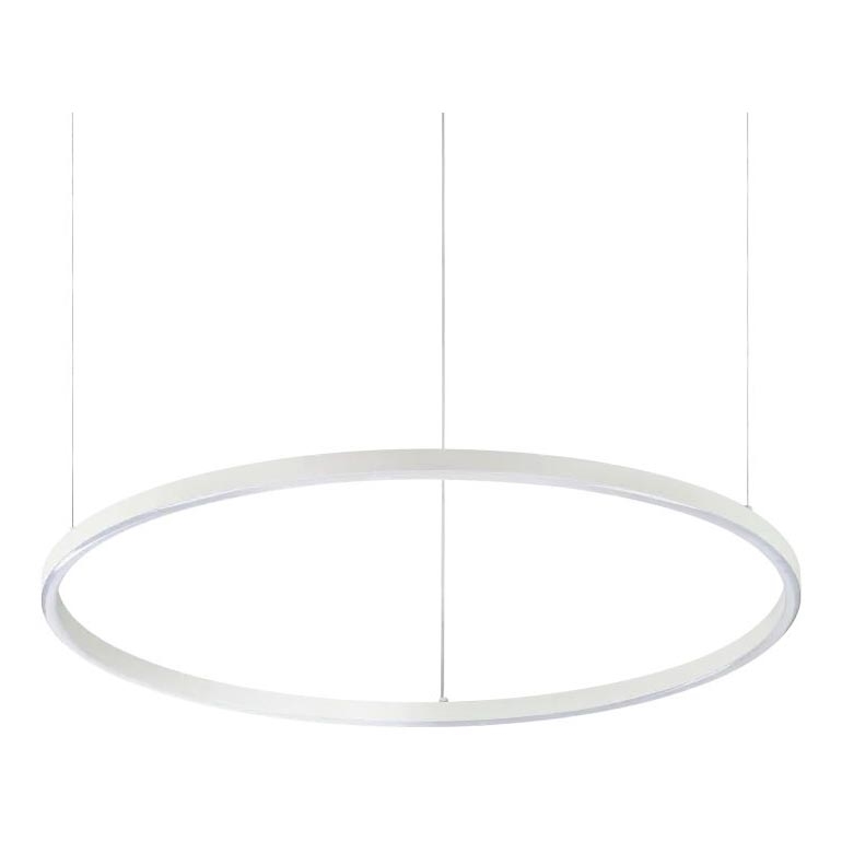 Ideal Lux - LED Пендел ORACLE SLIM LED/37W/230V 2700K Ø 70,5 см бял