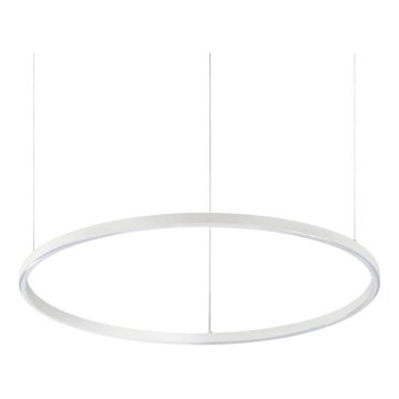 Ideal Lux - LED Пендел ORACLE SLIM LED/38W/230V 4000K Ø 70 см бял