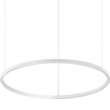 Ideal Lux - LED Пендел ORACLE SLIM LED/38W/230V Ø 70 cm бял
