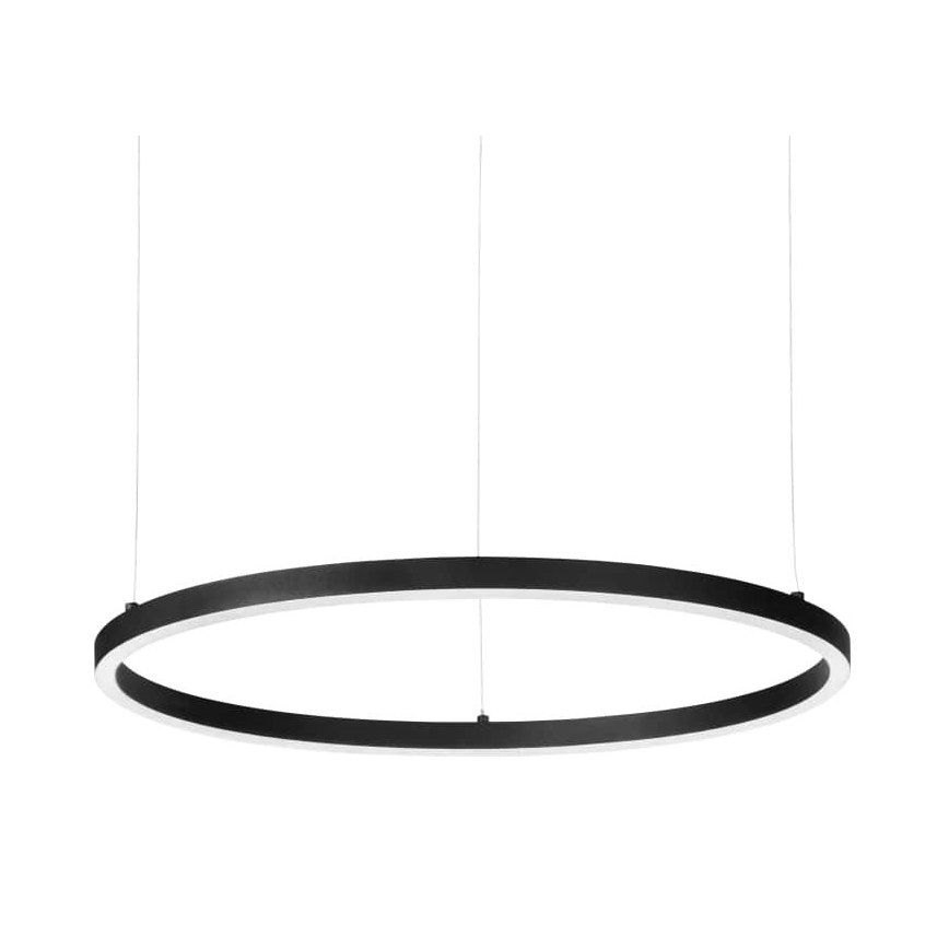 Ideal Lux - LED Димируем пендел ORACLE SLIM LED/39W/230V 3000K Ø 70 см черен