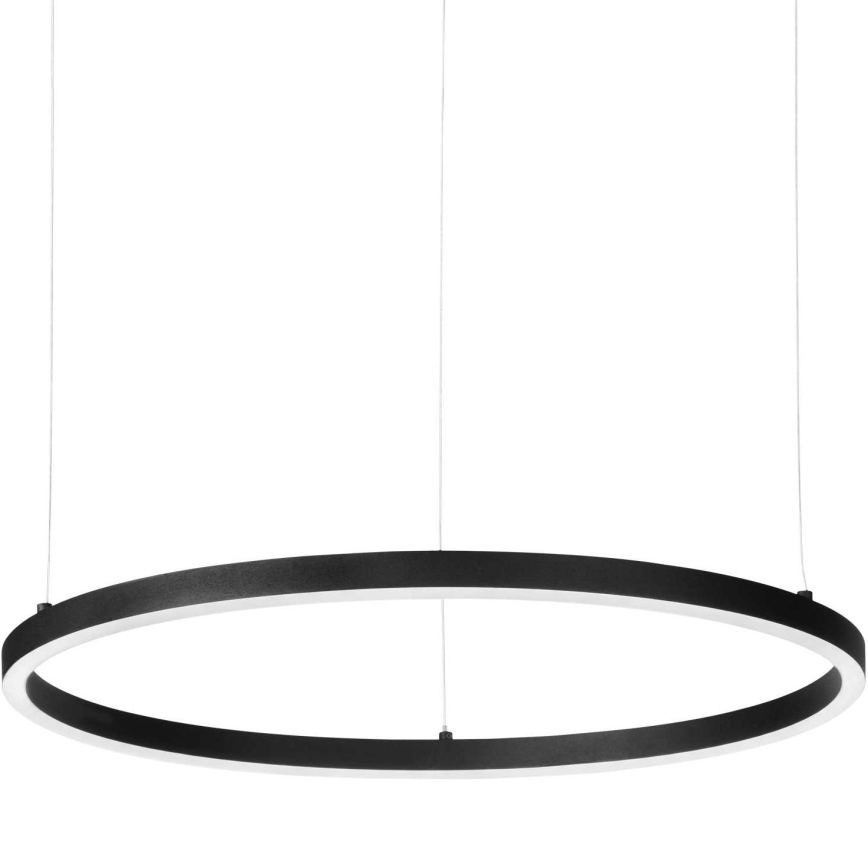 Ideal Lux - LED Димируем пендел ORACLE SLIM LED/43W/230V 3000K Ø 90 см черен