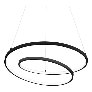 Ideal Lux - LED Пендел OZ LED/47W/230V Ø 60 см CRI 90 черен