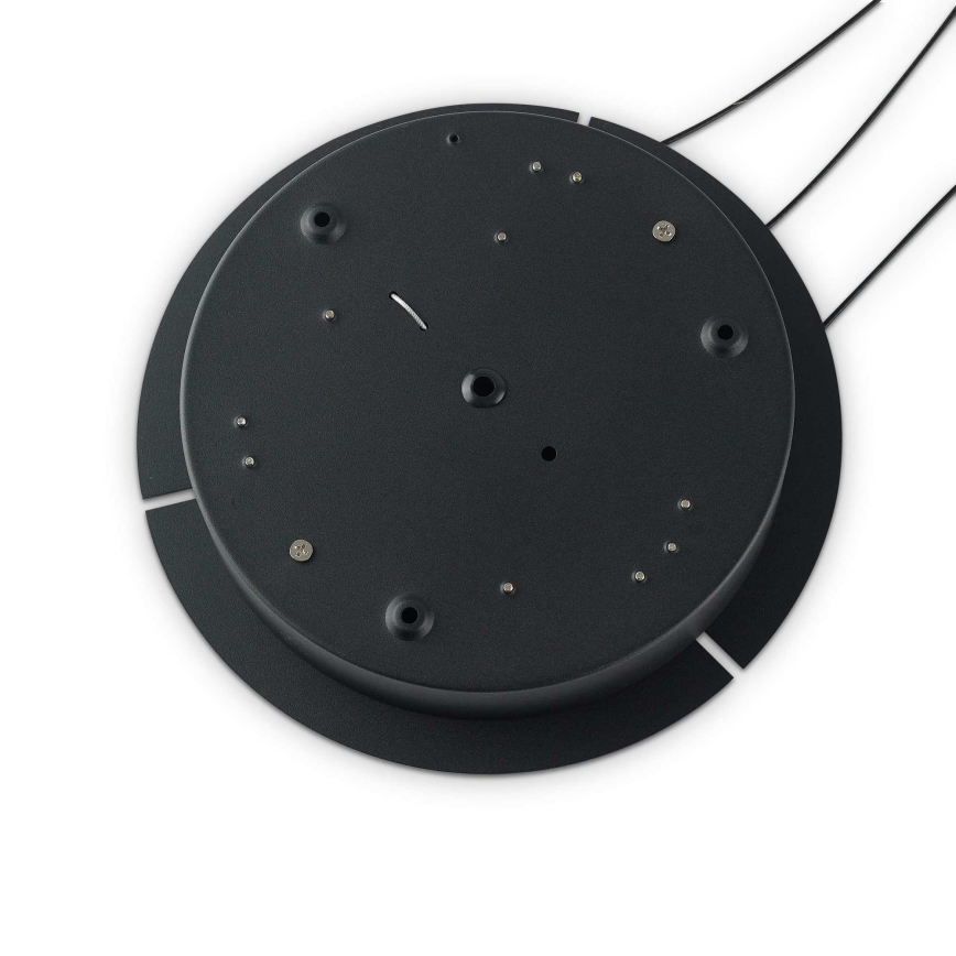 Ideal Lux - LED Пендел OZ LED/52W/230V Ø 80 см CRI 90 черен