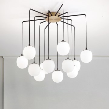 Ideal Lux - LED Пендел RHAPSODY 12xG9/3W/230V месинг