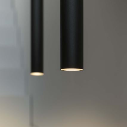 Ideal Lux - LED Пендел ULTRATHIN LED/11,5W/230V CRI 90 черен