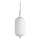 Ideal Lux - LED Пендел UMILE LED/20W/230V Ø 22 см CRI 90 месинг/бял