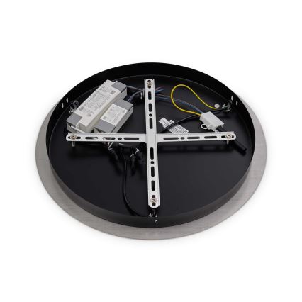 Ideal Lux - LED Пендел UMILE LED/55W/230V Ø 60 см CRI 90 месинг/бял