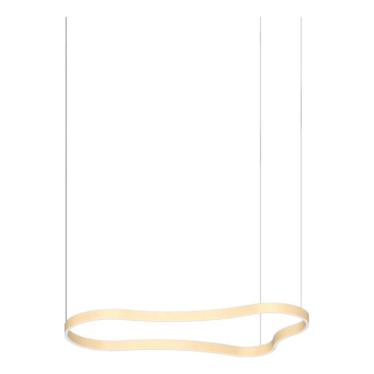 Ideal Lux - LED Пендел WAVES LED/45W/230V CRI 90 месинг