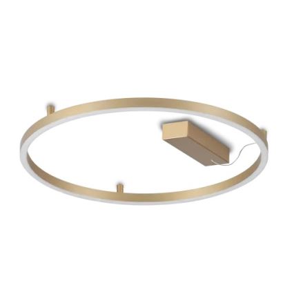 Ideal Lux - LED плафон ORACLE SLIM LED/29W/230V 3000K CRI 90 pr. 50 cm златен