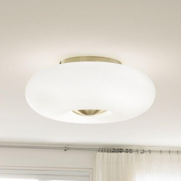 Ideal Lux - LED Плафониера ARIZONA 5xGX53/9W/230V Ø 50 см бял