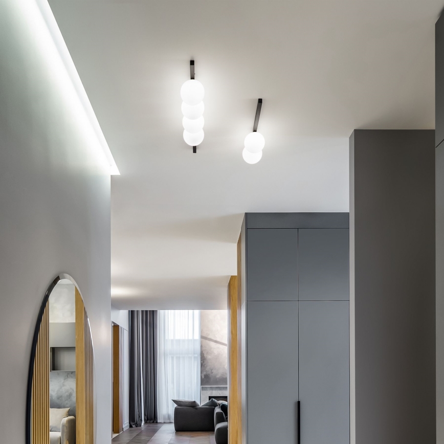 Ideal Lux - LED Плафониера BINOMIO 4xG9/3W/230V черен