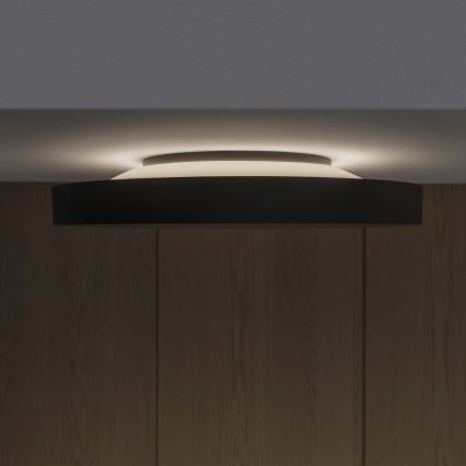 Ideal Lux - LED Плафониера FLY LED/26W/230V 2700K Ø 45 см CRI 90 IP40 черен