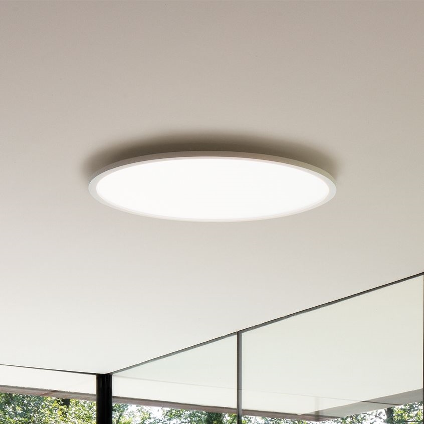 Ideal Lux - LED Плафониера FLY LED/68W/230V 2700K Ø 90 см CRI 90 IP40 бял