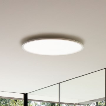 Ideal Lux - LED Плафониера FLY LED/68W/230V 3000K Ø 90 см CRI 90 IP40 бял