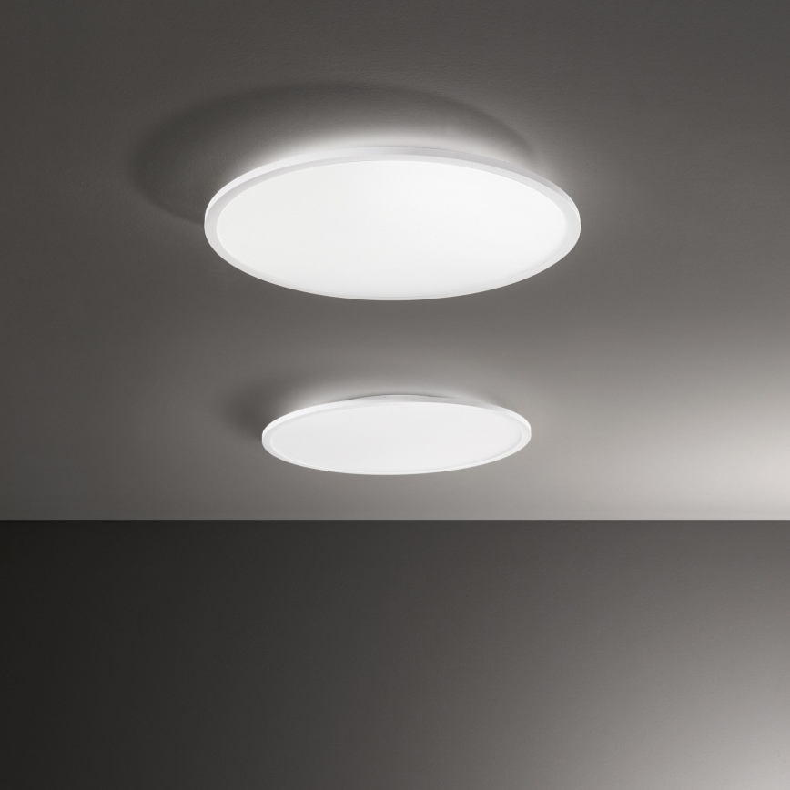 Ideal Lux - LED Плафониера FLY LED/68W/230V 3000K Ø 90 см CRI 90 IP40 бял
