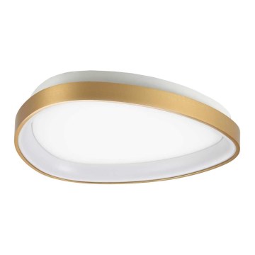 Ideal Lux - LED Плафониера GEMINI LED/23W/230V Ø 42,5 см CRI 90 златист
