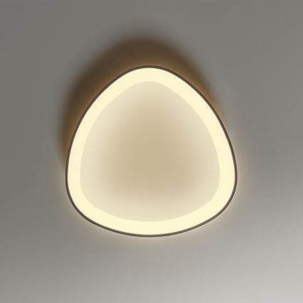 Ideal Lux - LED Плафониера GEMINI LED/23W/230V Ø 42,5 см CRI 90 златист