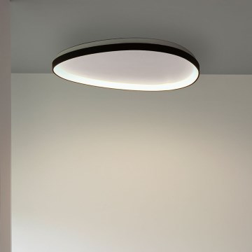 Ideal Lux - LED Плафониера GEMINI LED/42W/230V Ø 81 см CRI 90 черен