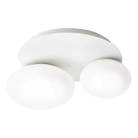 Ideal Lux - LED Плафониера NINFEA 2xGX53/9W/230V бял