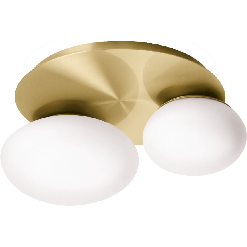 Ideal Lux - LED Плафониера NINFEA 2xGX53/9W/230V златист