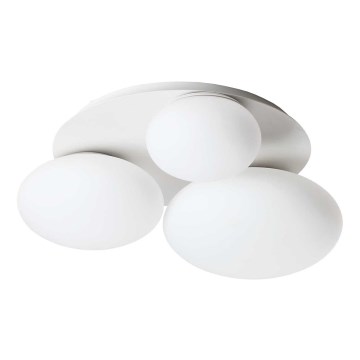 Ideal Lux - LED Плафониера NINFEA 3xGX53/9W/230V бял