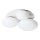 Ideal Lux - LED Плафониера NINFEA 3xGX53/9W/230V бял