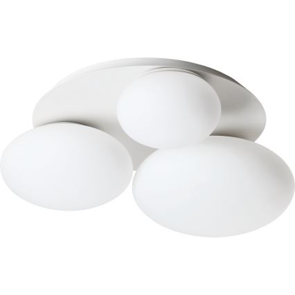 Ideal Lux - LED Плафониера NINFEA 3xGX53/9W/230V бял