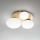 Ideal Lux - LED Плафониера NINFEA 3xGX53/9W/230V златист