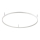Ideal Lux - LED Плафониера ORACLE S LED/53W/230V 2700K Ø 90 см бял