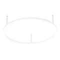 Ideal Lux - LED Плафониера ORACLE SLIM LED/29W/230V 2700K Ø 50 см бял