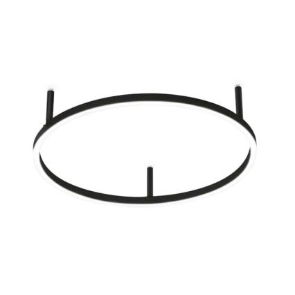 Ideal Lux - LED Плафониера ORACLE SLIM LED/32W/230V 3000K Ø 50 см черен